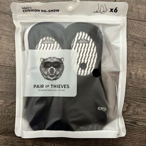 Pair of Thieves - Men’s Cushion No-Show Socks x 6